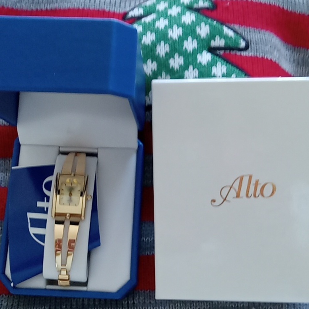 Gold watch